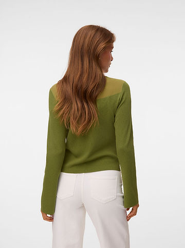 Pullover in Grün