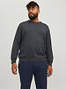 Pullover "Basic" in Grau
