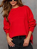 Pullover in Rot