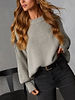 Pullover in Grau