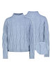 Pullover in Hellblau