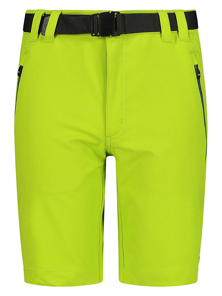 Functionele short limoengroen