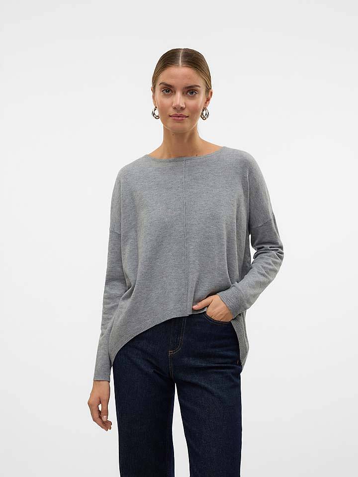 Pullover in Grau