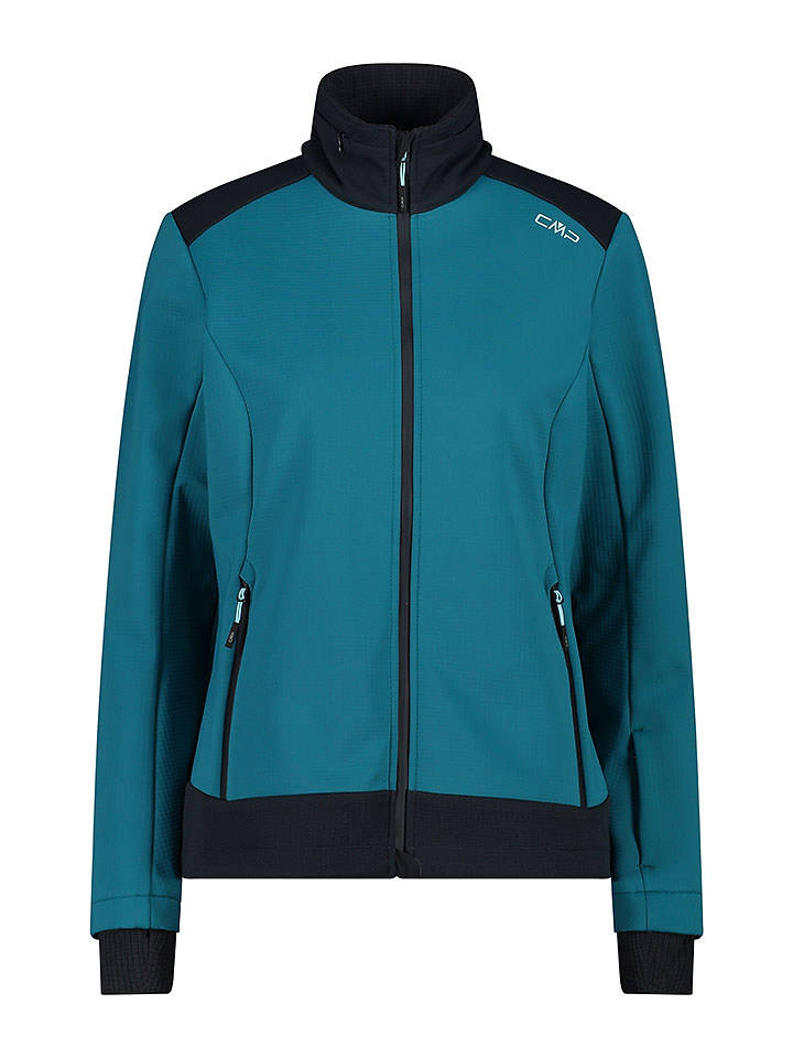 Softshelljas turquoise