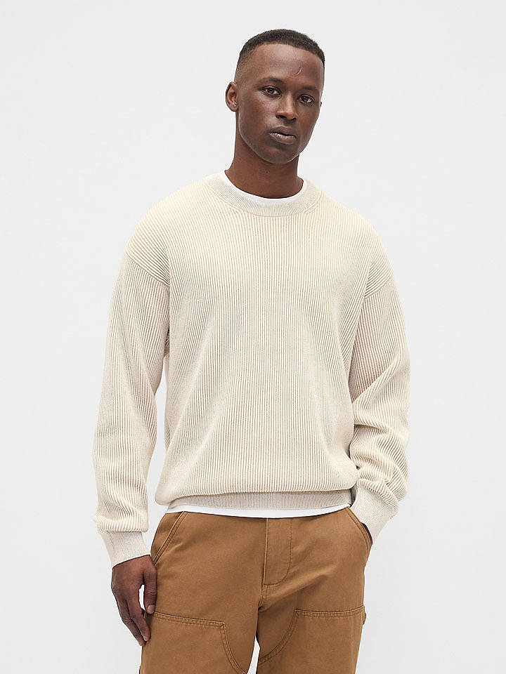 Pullover in Creme