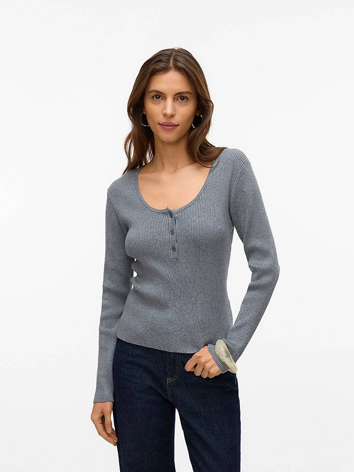 Pullover in Grau