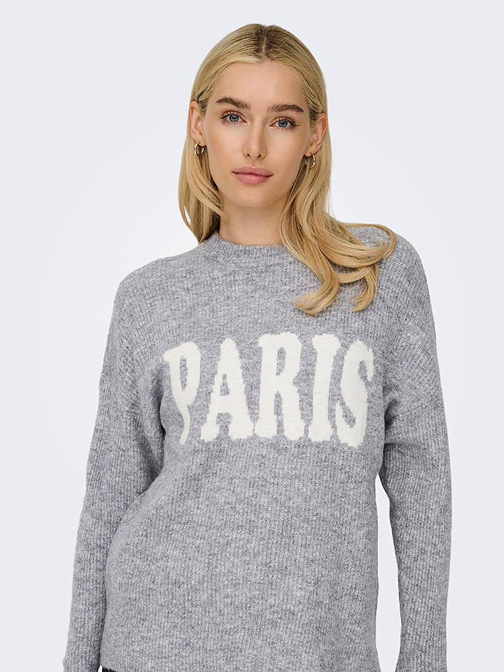 Pullover in Grau