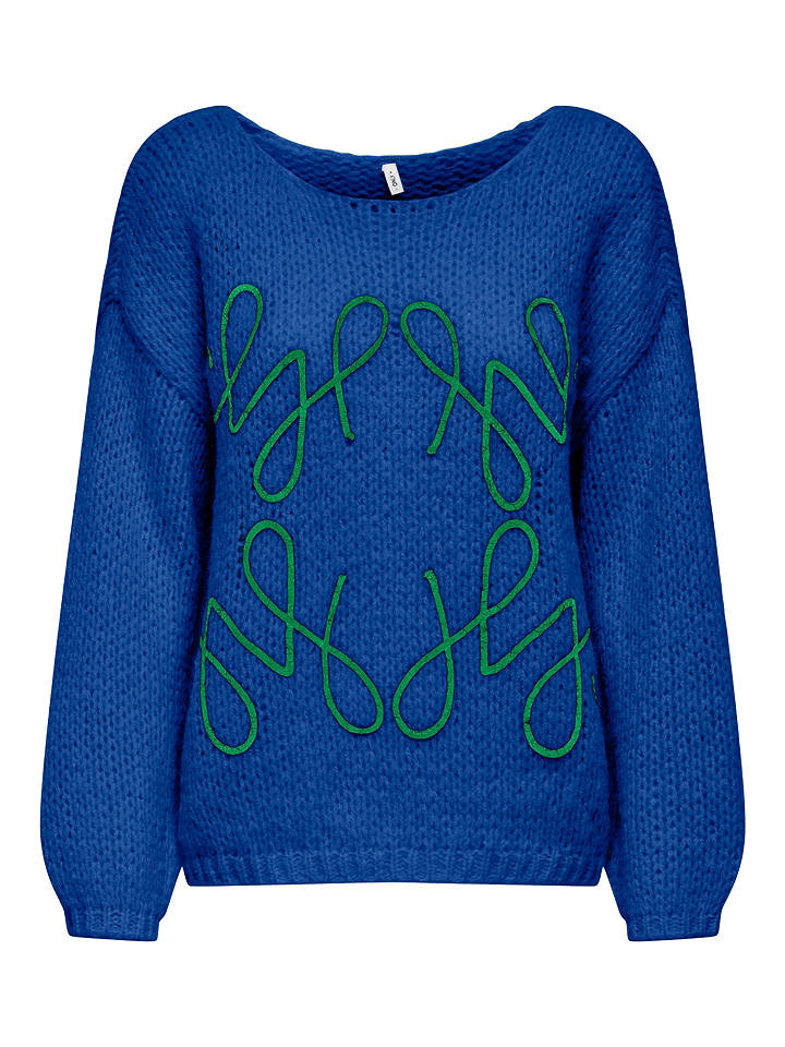 Pullover in Blau
