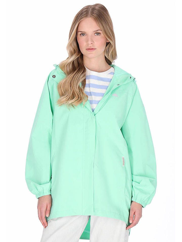 Softshelljacke in Mint