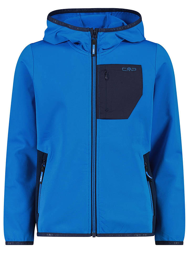 Functionele jas blauw