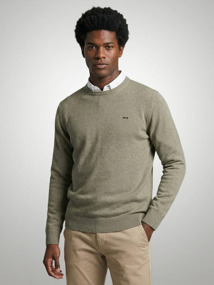 Pullover in Grau
