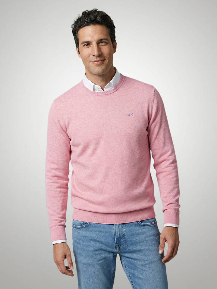 Pullover in Rosa