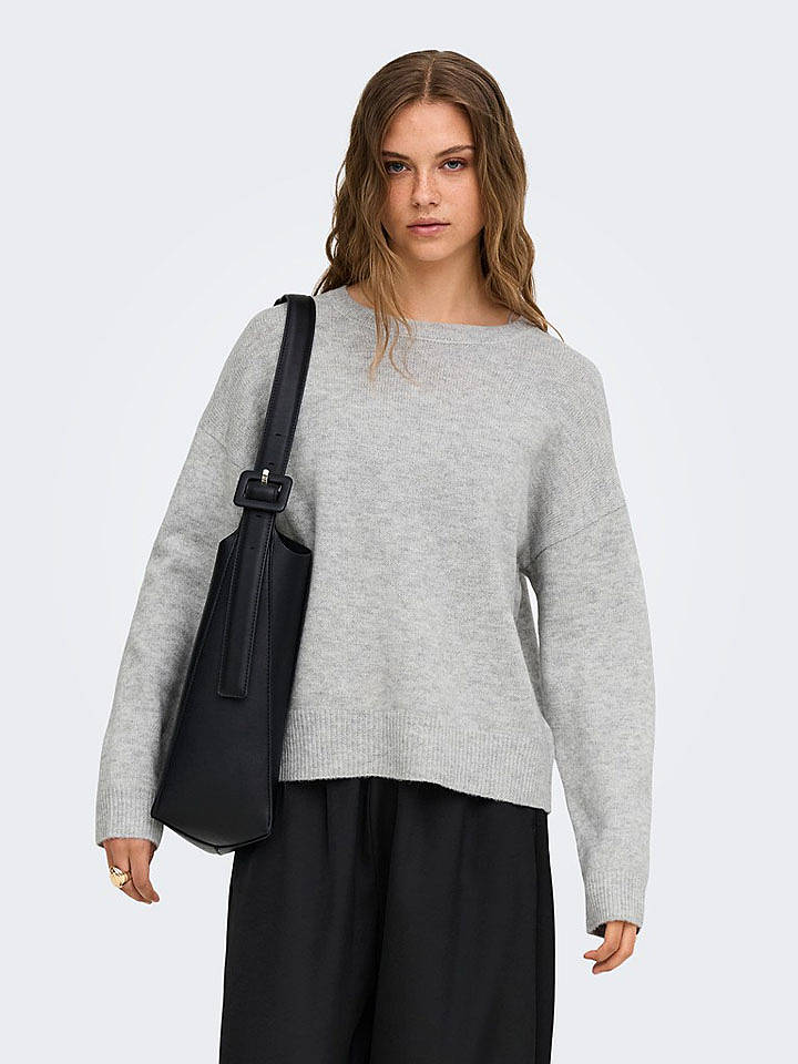 Pullover in Grau