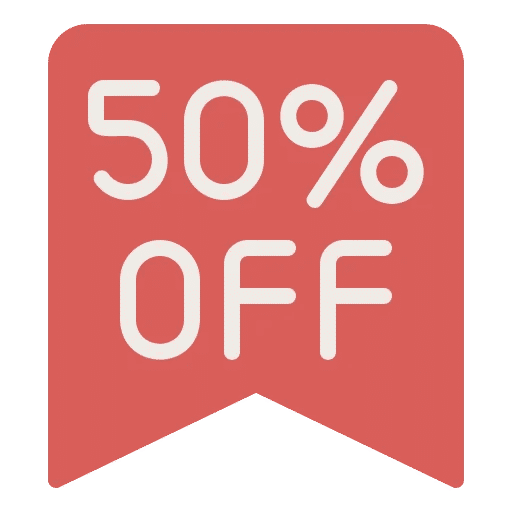 50% Off