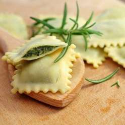Ravioli di Ricotta e Spinaci