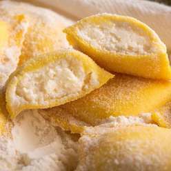 Ravioli di Ricotta e Baccalà