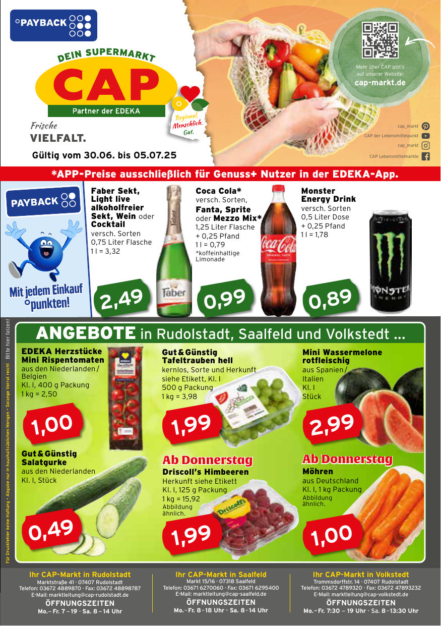 CAP Markt 2025-06-30 - 2025-07-05