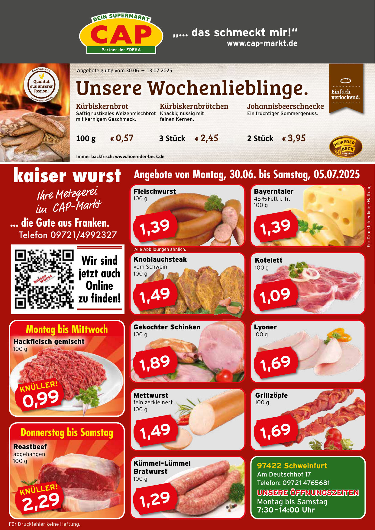 CAP Markt 2025-06-30 - 2025-07-05