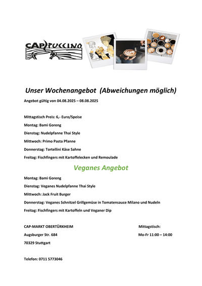 CAP Markt 2025-08-04 - 2025-08-08