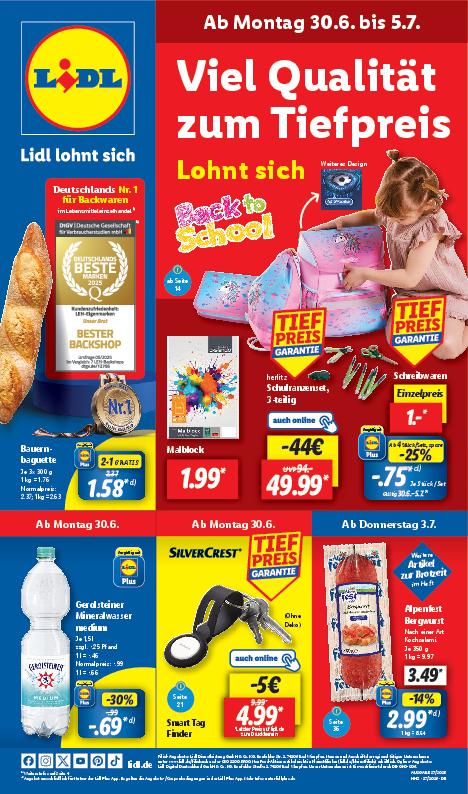 Aktionsprospekt