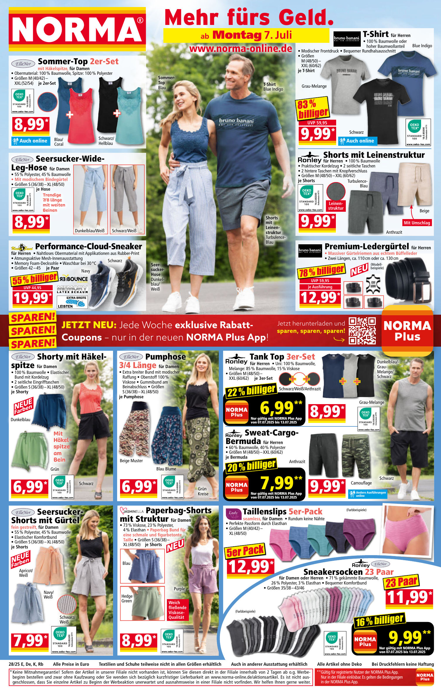 Angebote fĂĽr die Woche ab Montag, 07.07.