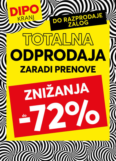 Odprodaja Dipo Kranj