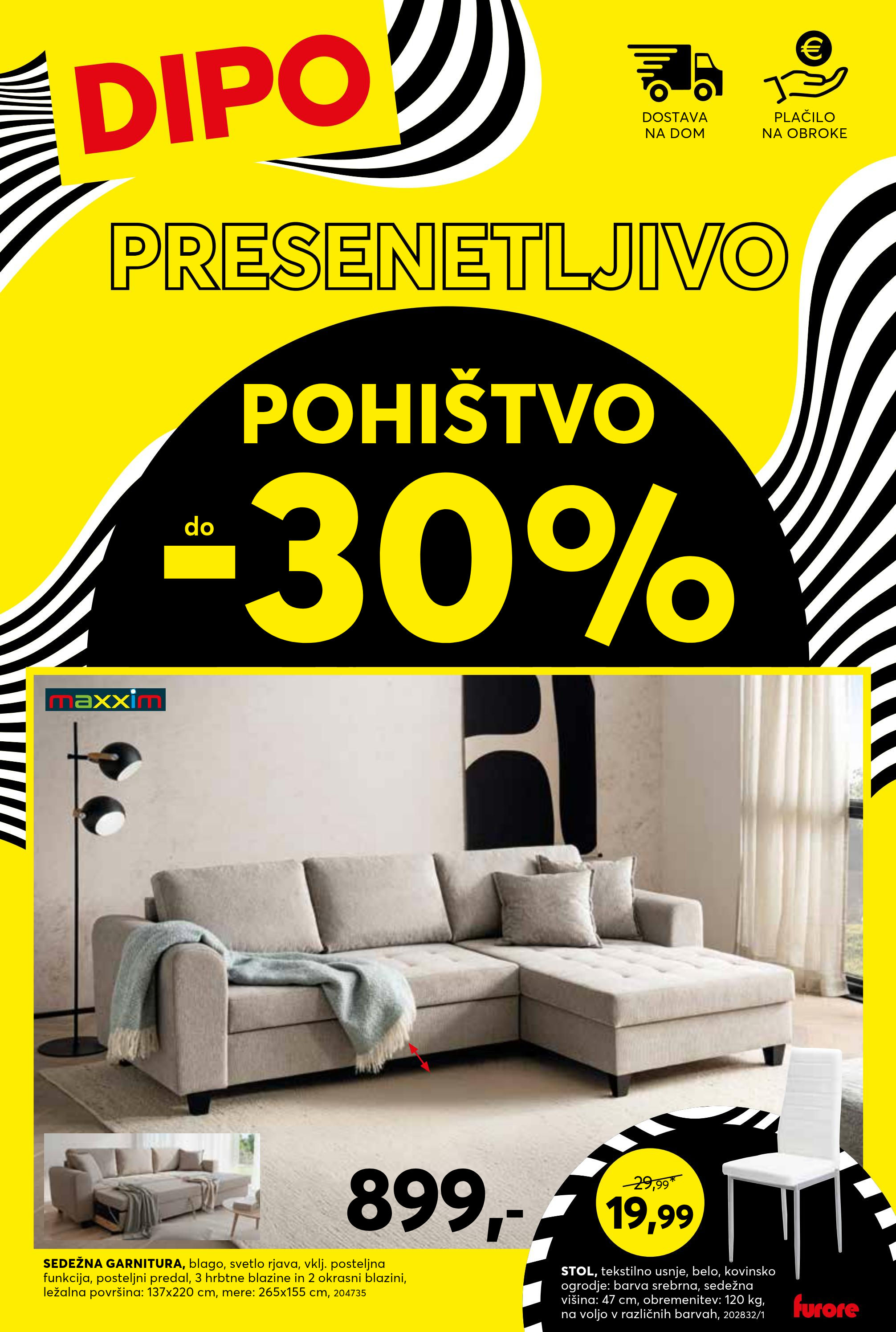 Pohištvo do -30%