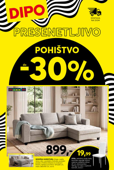 Pohištvo do -30%