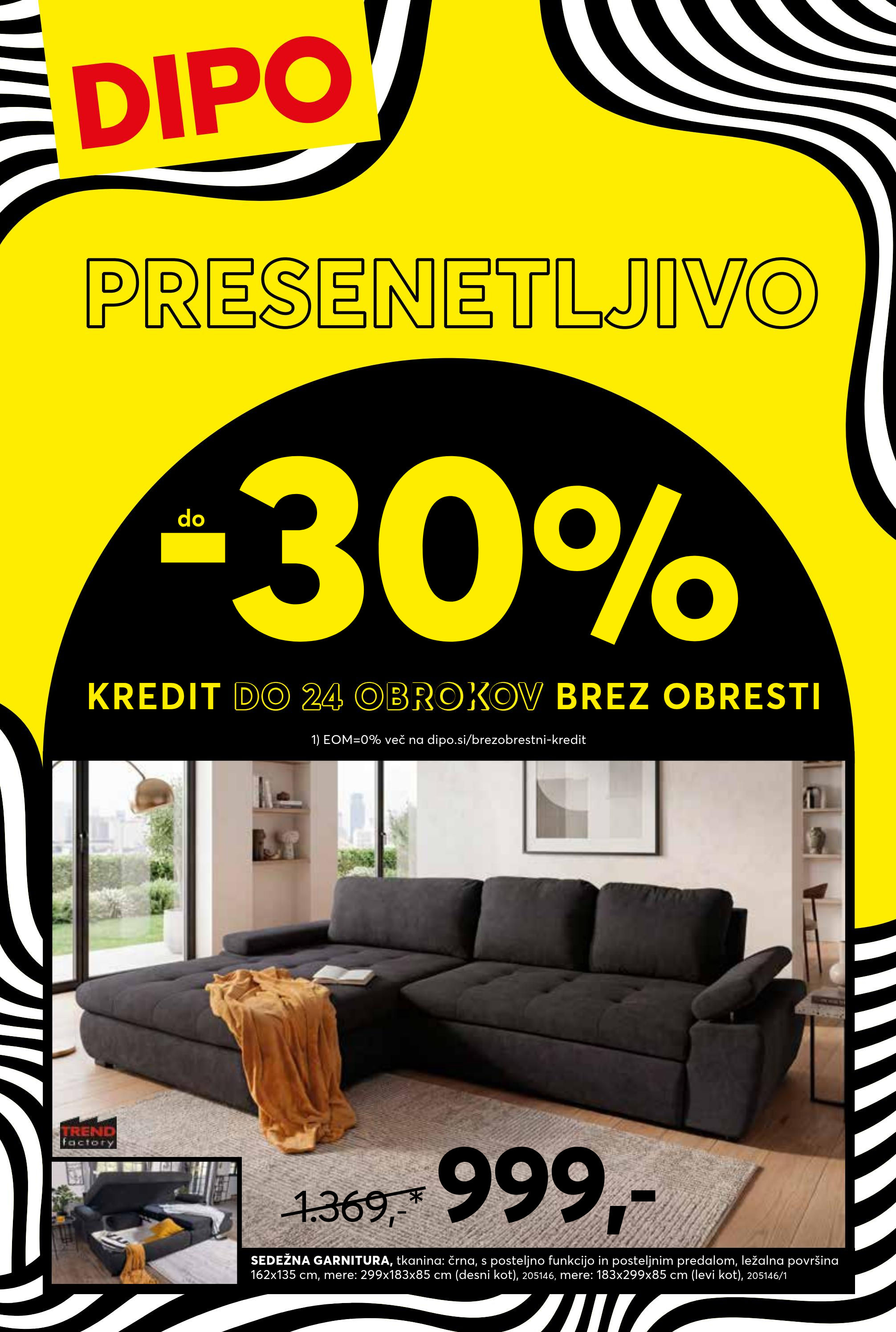 Pohištvo do -30%