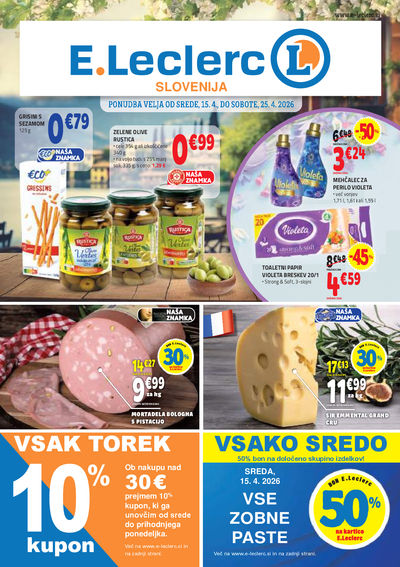 Katalog E.Leclerc Velika noč