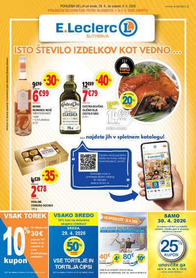 Best offer E.Leclerc Slovenija