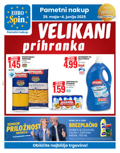 Velikani prihranka od 29. maja do 4. junija