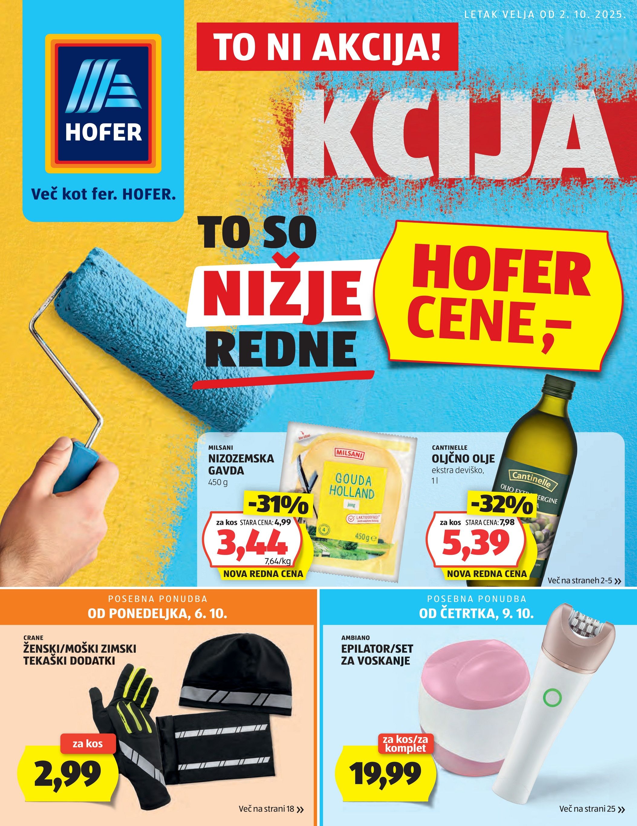 HOFERjev letak od 2. 10. 2025