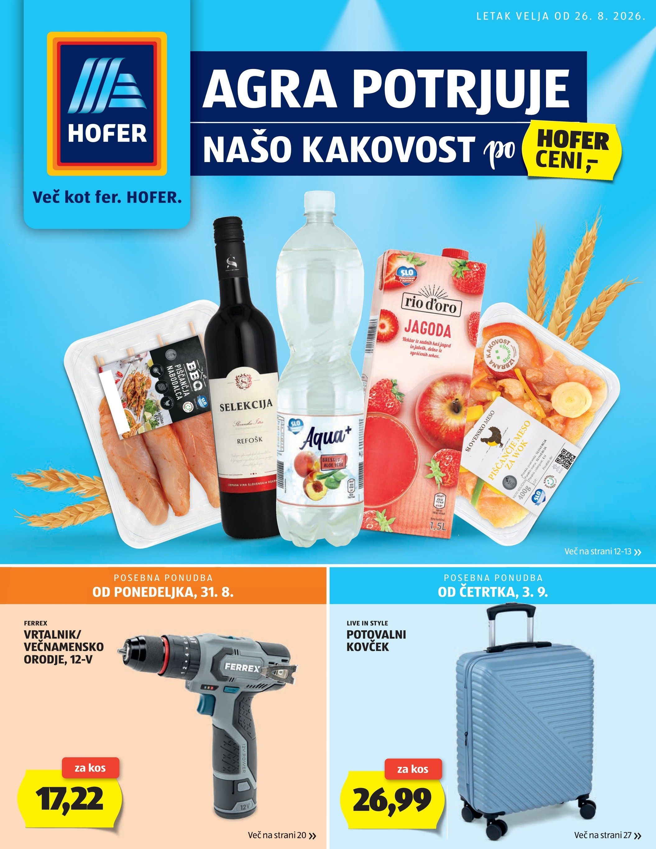 Letak od 26. 8. 2026