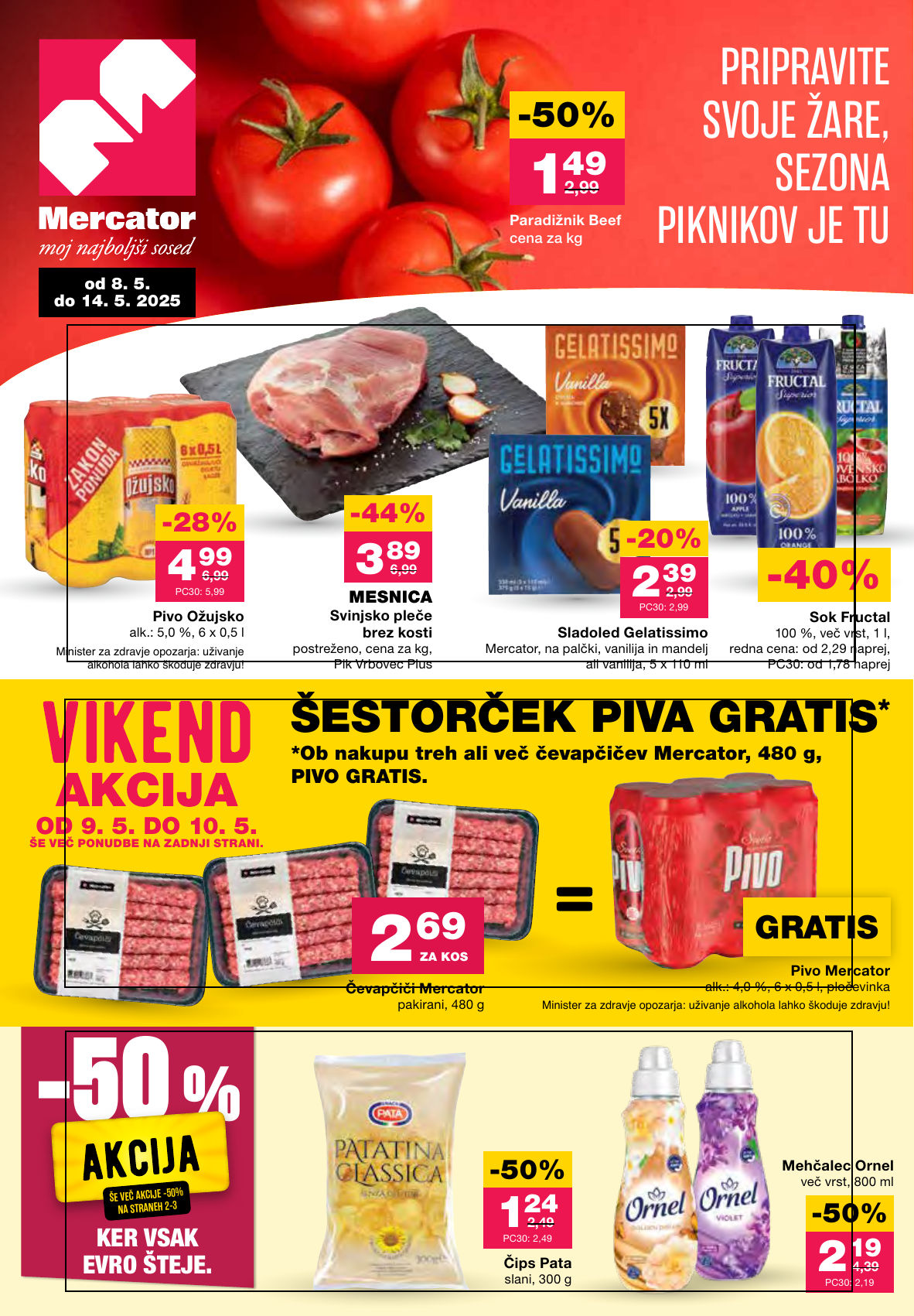 Redni katalog od 8. 5. do 14. 5. 2025