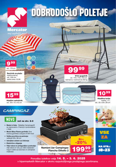 Tematski katalog od 14. 5. do 3. 6. 2025: Dobrodošlo poletje
