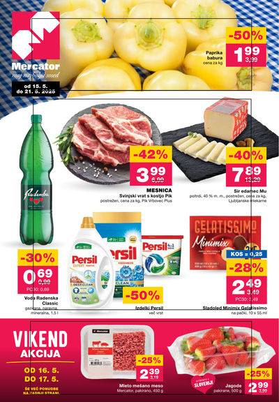 Redni katalog od 15. 5. do 21. 5. 2025