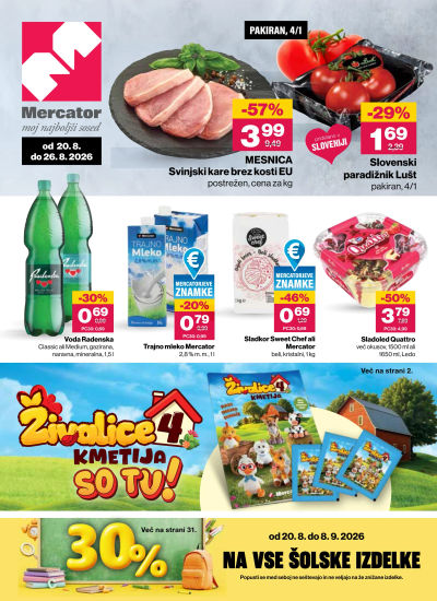 Redni katalog od 20. 8. do 26. 8. 2026