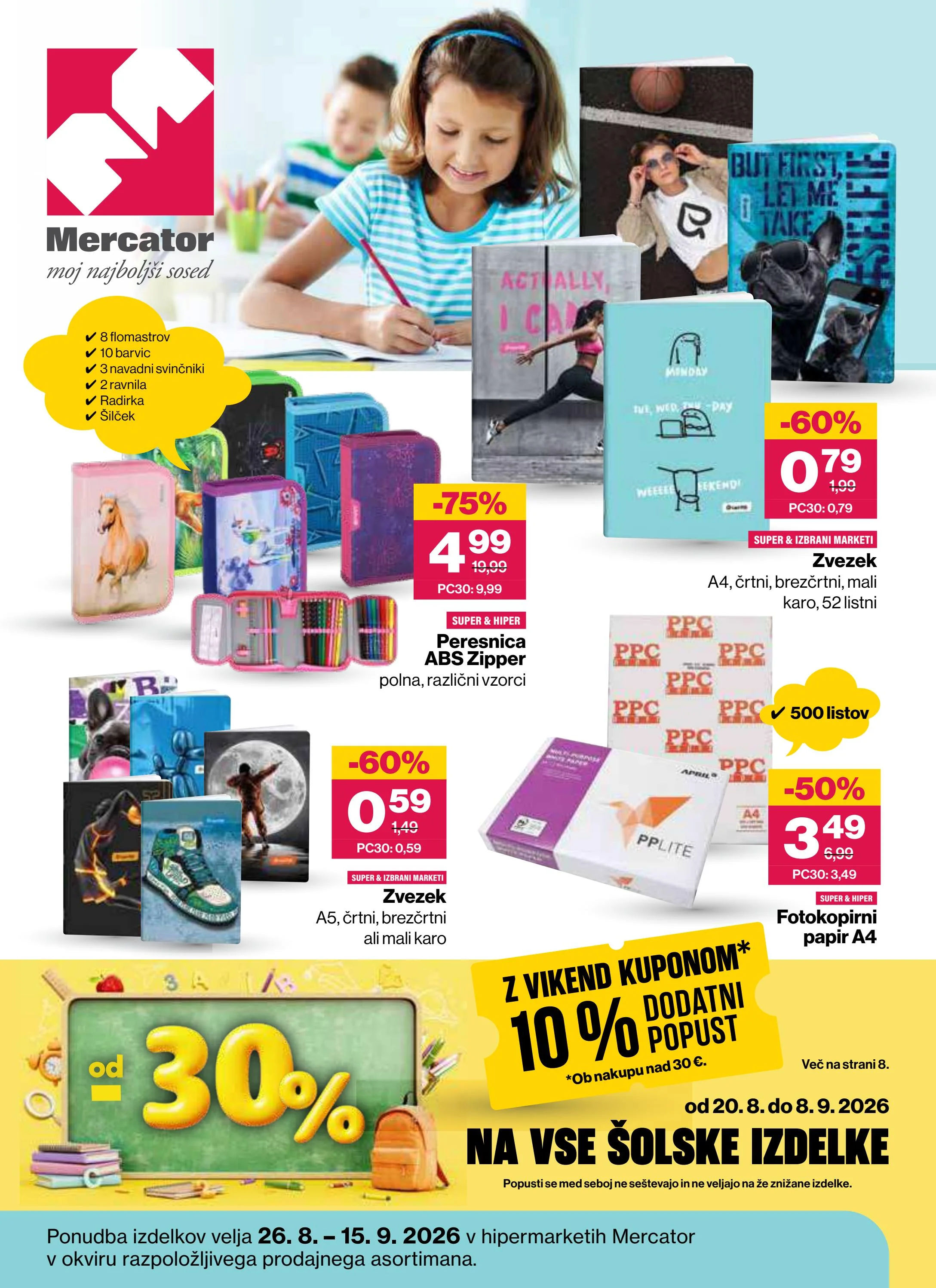 Tematski katalog šola od 26.8. do 15.9.2026