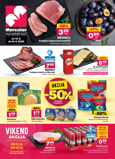 Redni katalog od 10. 9. do 16. 9. 2026
