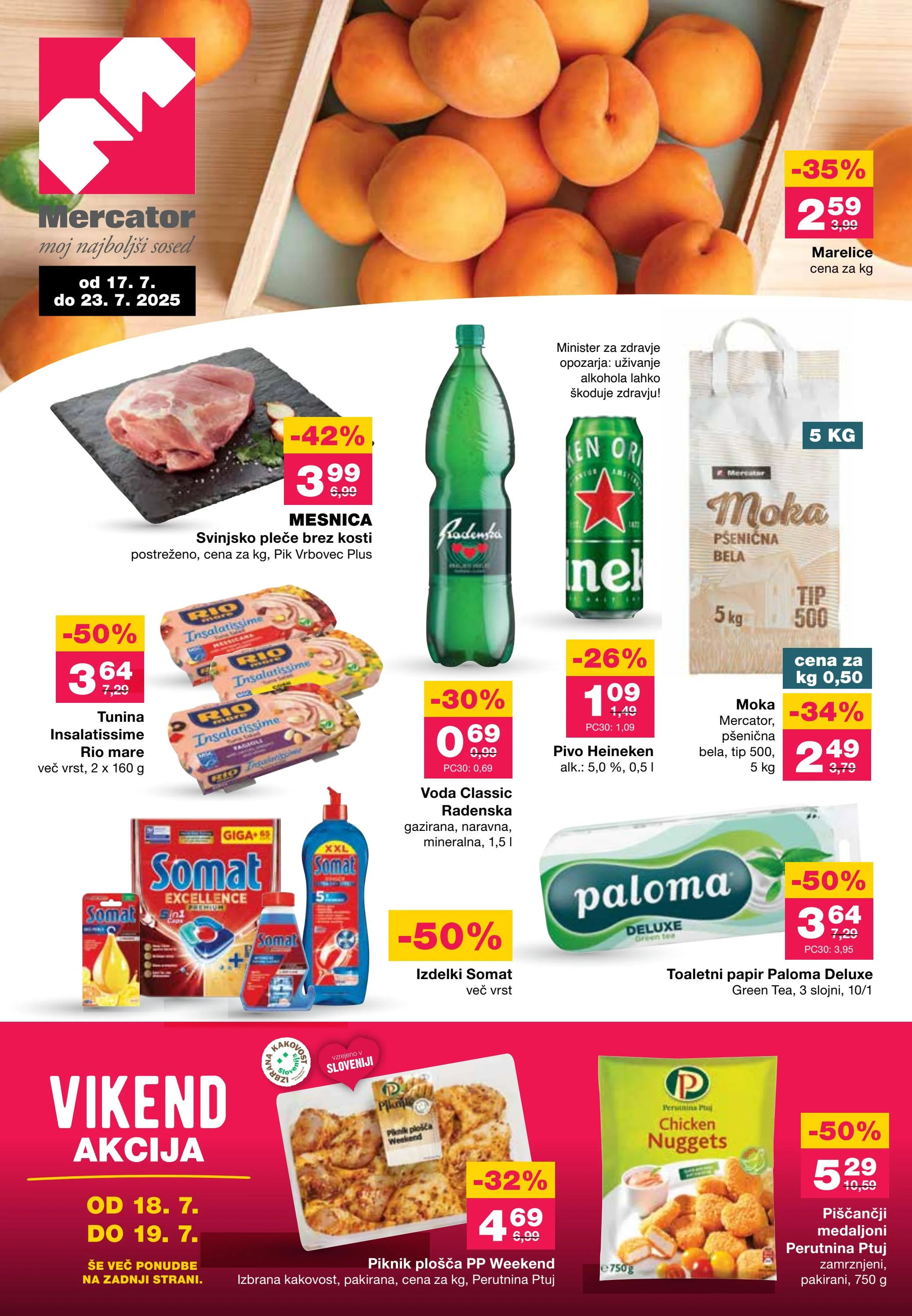 Redni katalog od 17. 7. do 23. 7. 2025