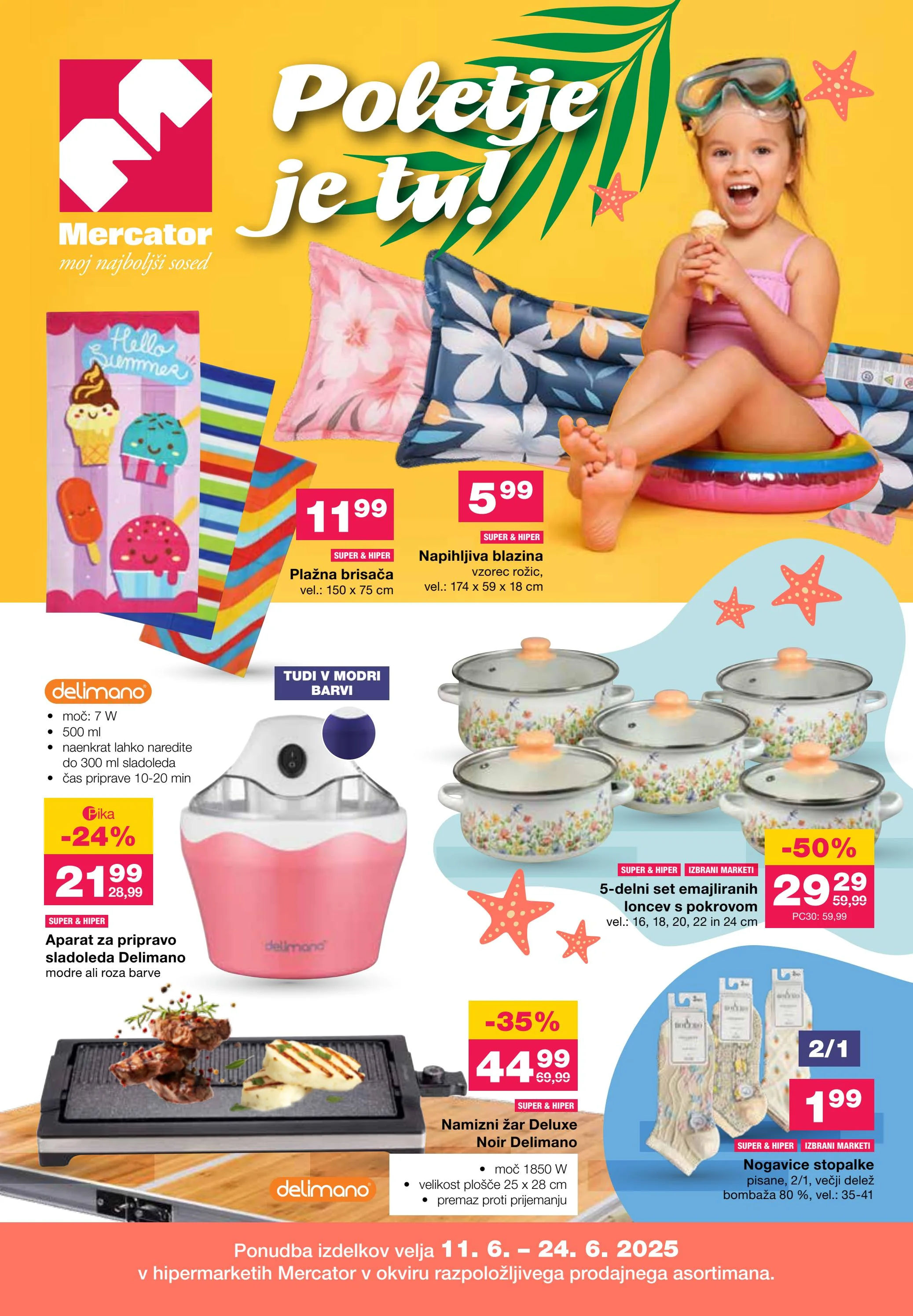 Tematski katalog od 11. 6. do 24. 6. 2025: Poletje je tu!