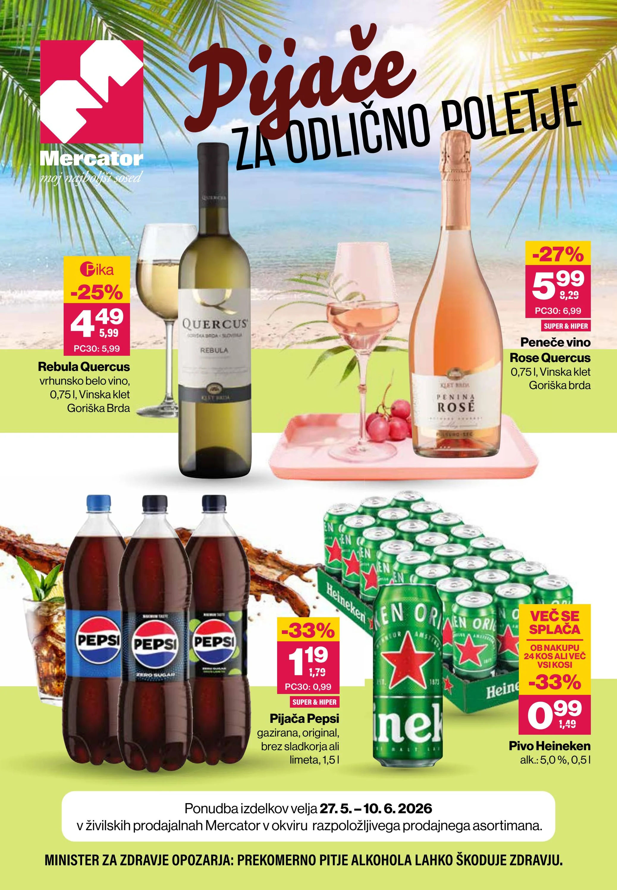 Tematski katalog pijače od 27. 5. do 10. 6. 2026