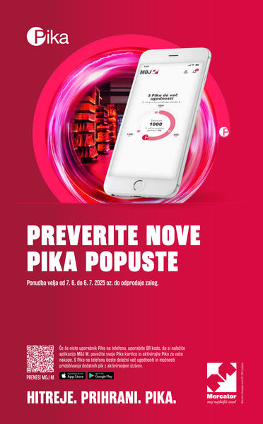 Pika zgibanka od 7. 6. do 6. 7. 2025