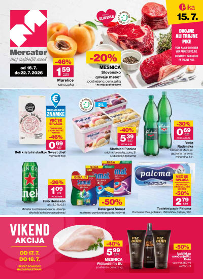 Redni katalog od 16. 7. do 22. 7. 2026