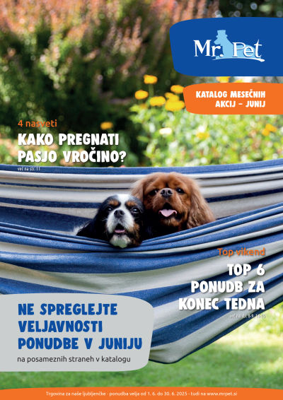 Akcijski katalog Mr.Pet junij 2025