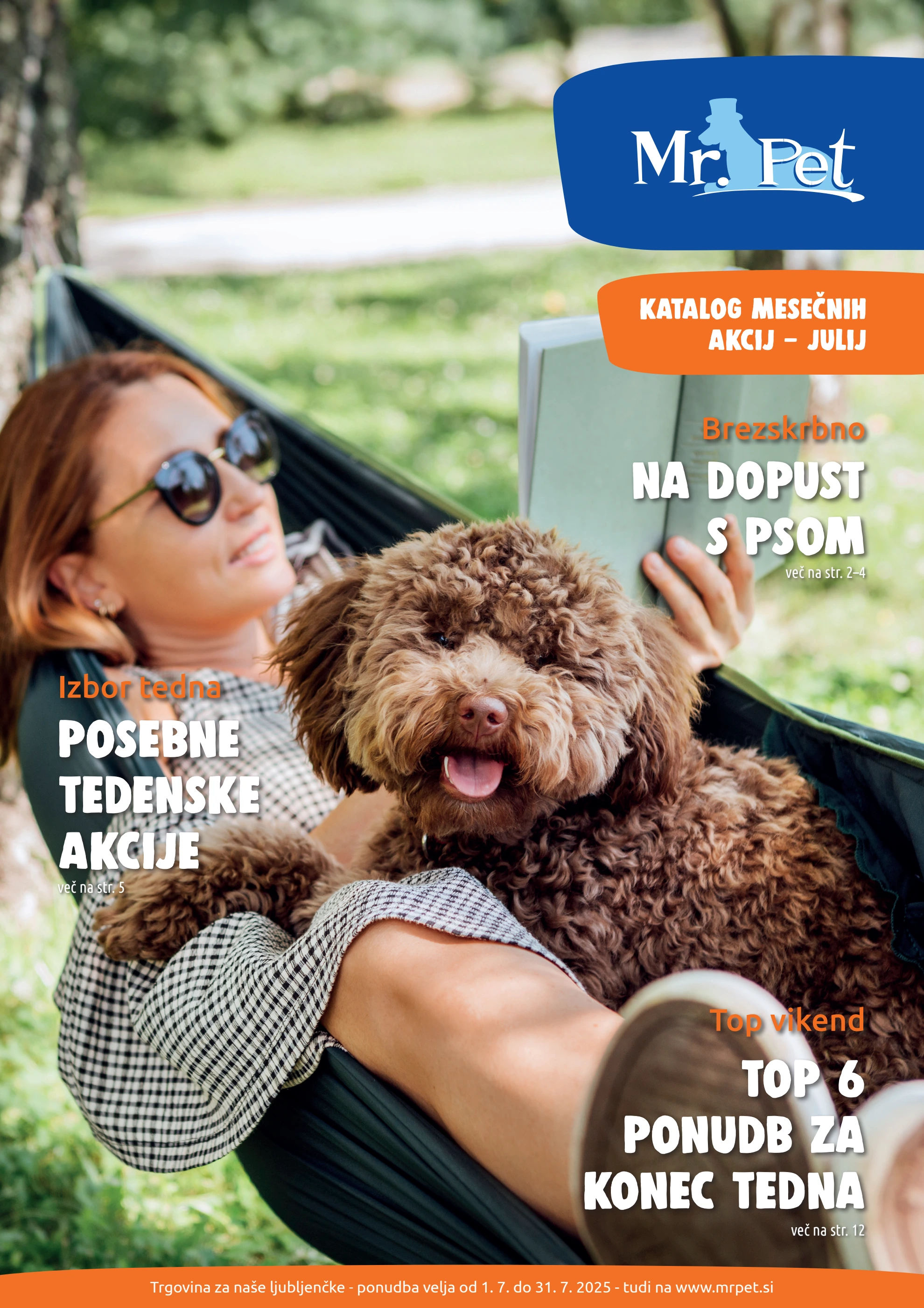 Akcijski katalog Mr.Pet julij 2025