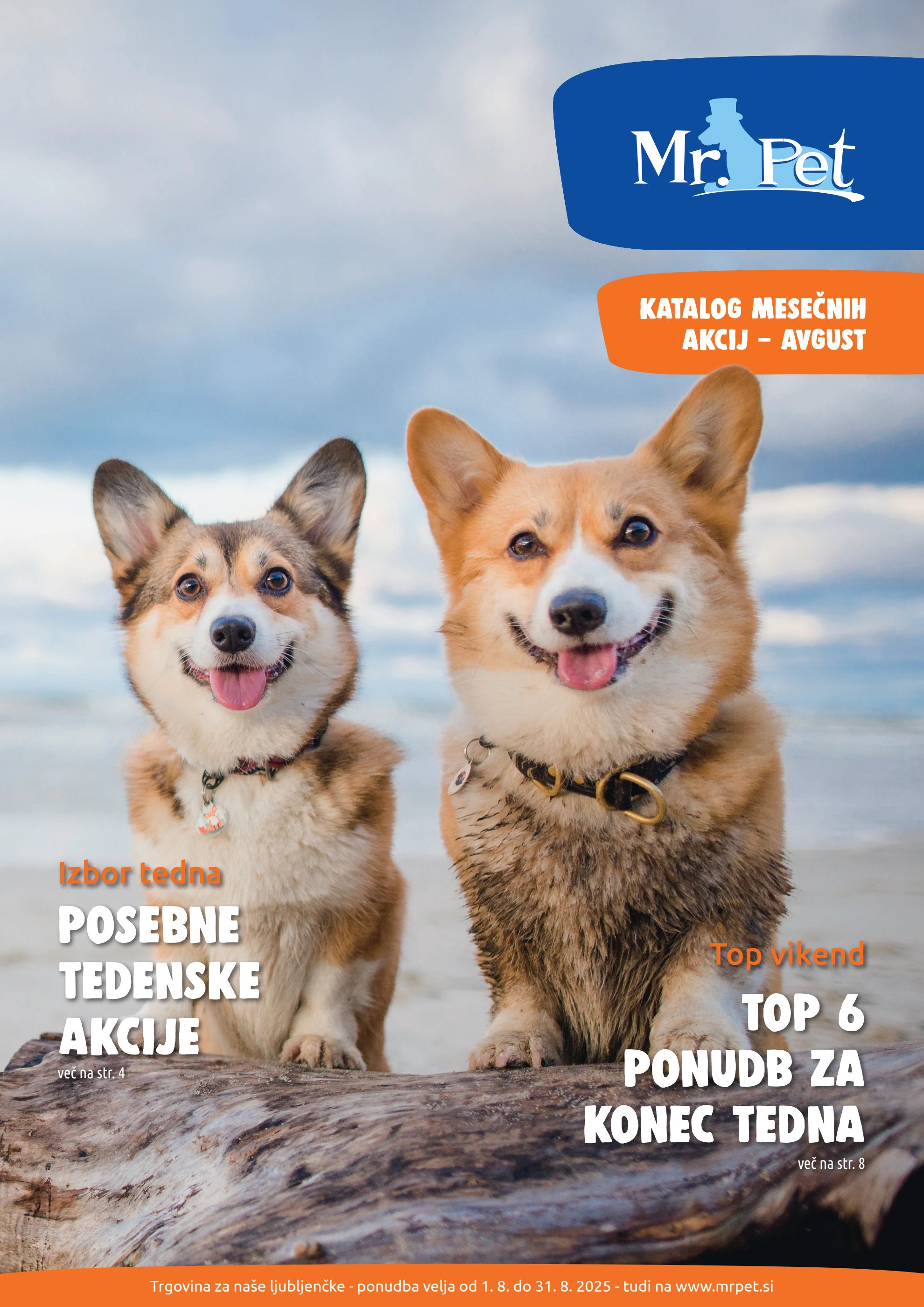 Akcijski katalog Mr.Pet avgust 2025