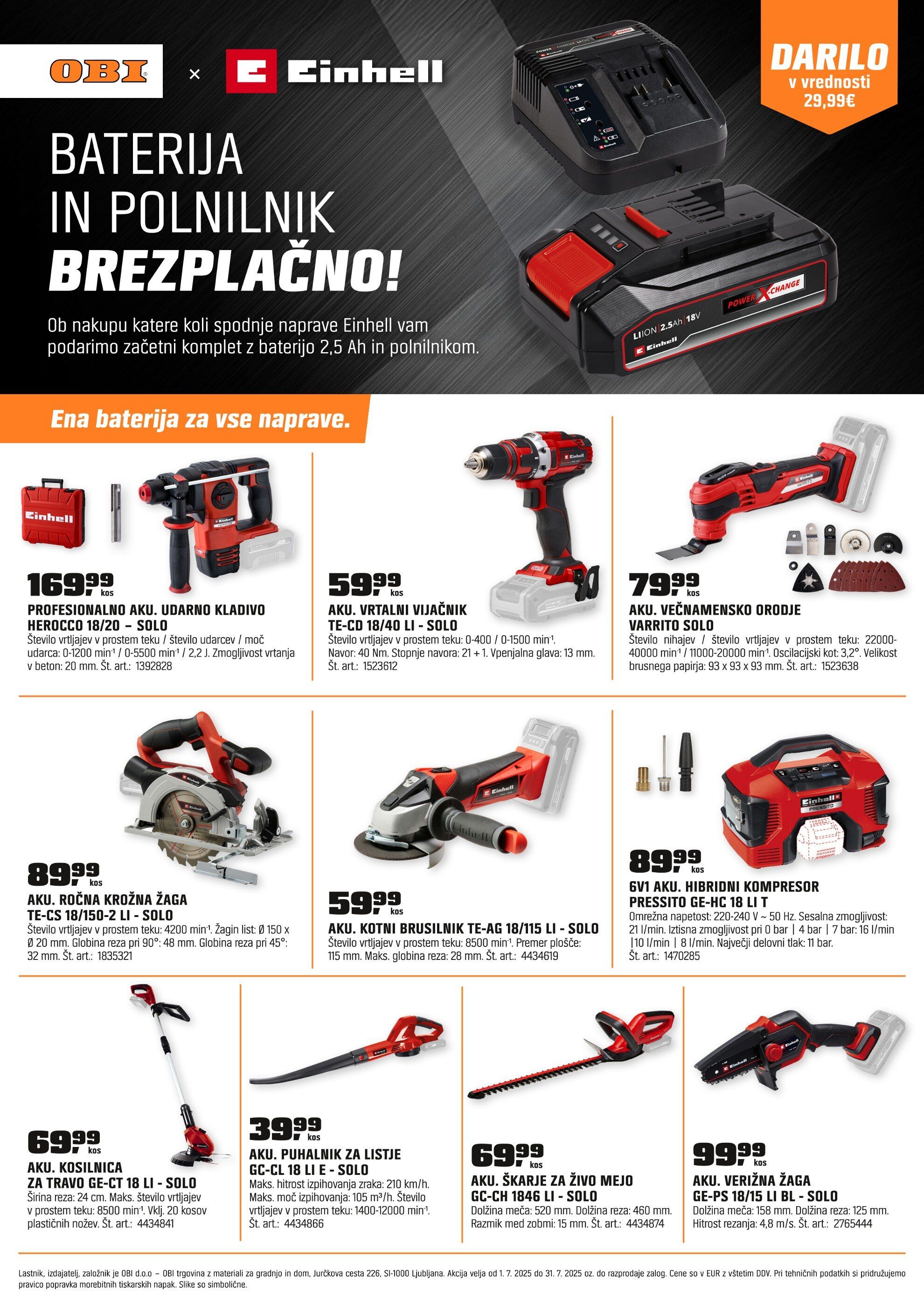 OBI Katalog