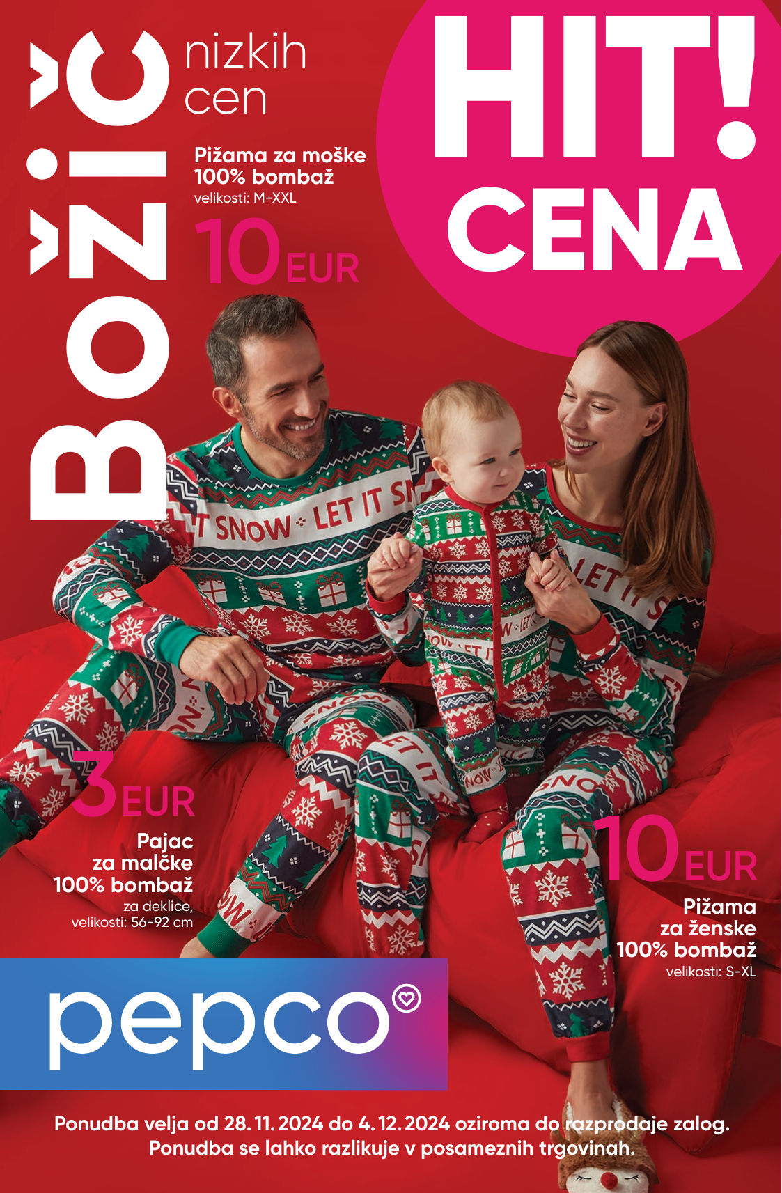 Letak BožiÄne pižame